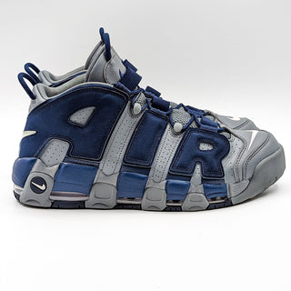 Nike Men Uptempo Georgetown Navy Grey 921948-003 Sneakers size 13