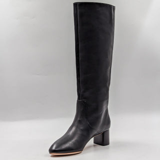 Loeffler Randall Women Gia Black Leather Dressy Office Tall Boots size 7