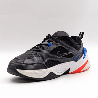 Nike Men Run M2K Tekno Paris Black Red Blue Trainers Sneakers size 12