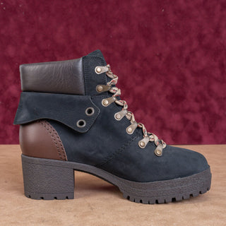 See By Chloé Eileen Shearling Boots Brown Coal Suede Leather Sz 6.5 / 37