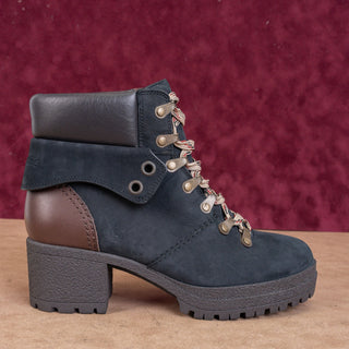 See By Chloé Eileen Shearling Boots Brown Coal Suede Leather Sz 6.5 / 37