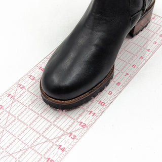 David Tate Wmn Santorini Extra Wide Black Leather Office Dressy Comfy Boots 13W