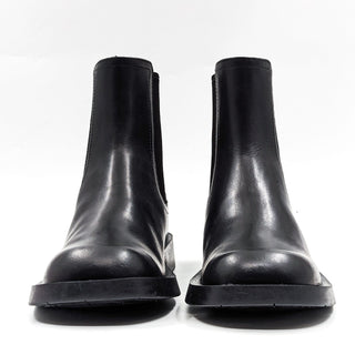 Camper Women Black Leather Elastic Panel Chelsea Boots size 8.5US EUR 39