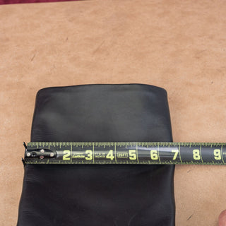 Nordstrom Women Hanna Black Leather Fashion Riding Knee Boots sz 6.5