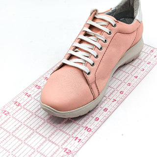 Marc Joseph Women Rose Leather Lace-up Comfort Summer Sneakers size 9