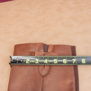 Blondo Women Volly Brown Leather Waterproof Riding knee Boots sz 7.5