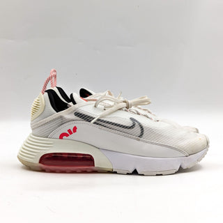 Nike Women Air Max 290 Summit White Siren Red Fabric Sneakers size 9.5