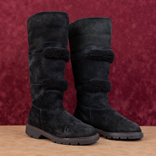 Blondo Women Vintage Retro 90s Shearling Lined Waterproof Winter Boots sz 7.5