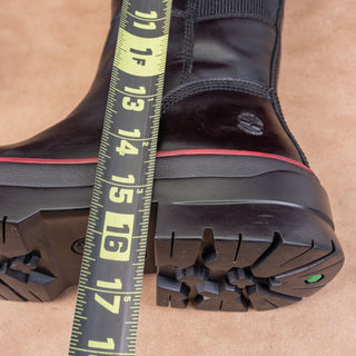 Timberland Women Malynn Waterproof Black Leather Elastic Fashion Knee Boots Sz 8