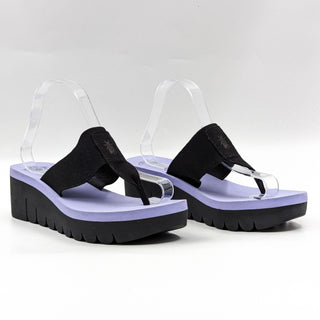 Fly London Women Yomy Thong Slip On Cloud Summer Sandals size 10-10.5US EUR41