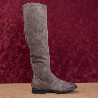 Born Women Borman OTK Boho Cottage Grey Suede Waterproof Fashion Boots sz 9