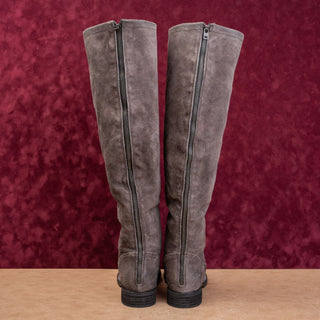 Born Women Borman OTK Boho Cottage Grey Suede Waterproof Fashion Boots sz 9