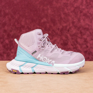 Hoka Women Tennine Hike GTX Vibram Elderberry Lace-up Hiking Boots sz 11