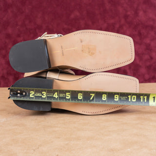 Dolce Vita Women Evi Tan Leather Moto Biker Metal Harness Boots sz 9