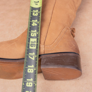 Aldo Women Brown Leather Vintage Retro 90s Riding Knee Boots sz 9US EUR40