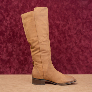Aldo Women Brown Leather Vintage Retro 90s Riding Knee Boots sz 9US EUR40