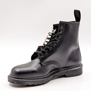 Dr Martens Unisex 1460 Mono Smooth 8-Eyelet Black Leather Combat Boots M11 W12