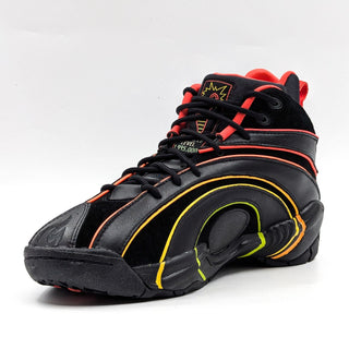 Reebok Men Shaqnosis Hot Ones Scoville Red Black Basketball Shoes size 10.5