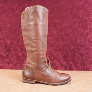 Matisse Women Brown Leather Riding Equestrian Tall Knee Boots sz 9.5
