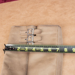 Lucky Brand Women Citere Stone Leather Zip Riding Moto Tall Boots 8US EUR 39