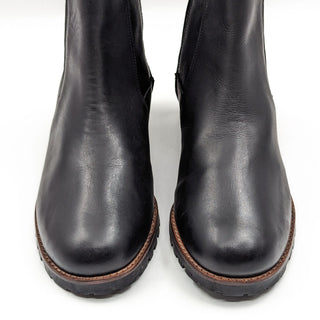 David Tate Wmn Santorini Extra Wide Black Leather Office Dressy Comfy Boots 13W