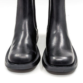 Camper Women Black Leather Elastic Panel Chelsea Boots size 8.5US EUR 39
