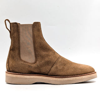 Rag&Bone Men Bedford Distress Tan Suede Vibram Sole Chelsea Boots size 11US EUR44