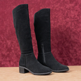 Blondo Women Tatiana Black Suede Waterproof Comfortable Winter Boots sz 7