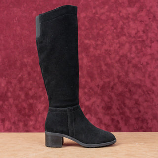 Blondo Women Tatiana Black Suede Waterproof Comfortable Winter Boots sz 7