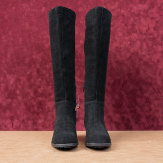 Blondo Women Tatiana Black Suede Waterproof Comfortable Winter Boots sz 7