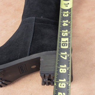 Blondo Women Tatiana Black Suede Waterproof Comfortable Winter Boots sz 7