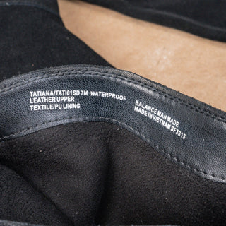 Blondo Women Tatiana Black Suede Waterproof Comfortable Winter Boots sz 7