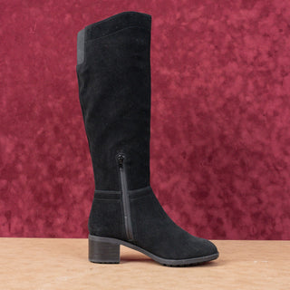 Blondo Women Tatiana Black Suede Waterproof Comfortable Winter Boots sz 7