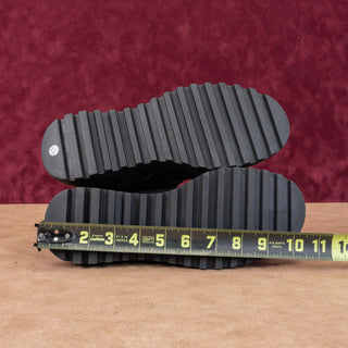 Lucky Brand Women Caelia Black Leather Drawcord Lace Winter Platform Boots sz 6