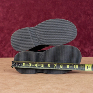 Ganni Creeper Monk Strap Dark Brown Leather Platform Ankle Boots 6.5US EUR37