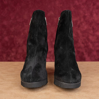 La Canadienne Women Myranda Black Suede Waterproof Dressy Fashion Boots sz 9