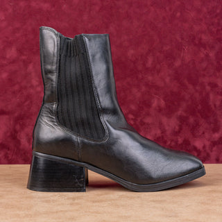 Brian Co Women Vegan Leather Wide Fit Comfort Square Toe Boots sz 12