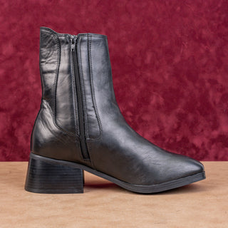 Brian Co Women Vegan Leather Wide Fit Comfort Square Toe Boots sz 12