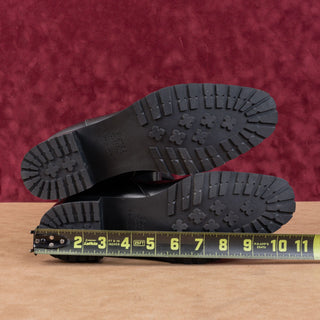 Blondo Women Sierra Black Leather elastic Panel Waterproof OTK Boots sz 9