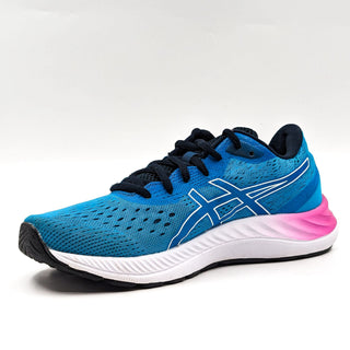 Asics Women Gel Excite 8 Blue Pink Running Sneakers shoes size 8.5