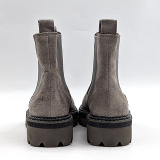 Dolce Vita Women Moana Waterproof Grey Stone Suede Chelsea Boots size 10