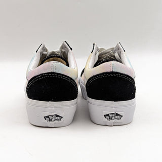 VANS Unisex Old Skool Pastel Clouds Stacked Black Sneakers size M7.5 W9