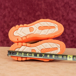 Sorel Women Caribou X Lace-up Waterproof Orange Cream Leather Platform Boots 9.5