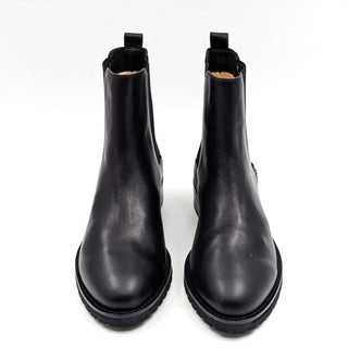 Jack Rogers Women Latham Black Leather Dress Chelsea Boots size 11