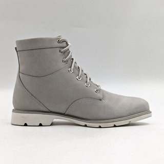 Timberland Women Campton Light Grey Nubuck Waterproof 6in Boots size 8.5