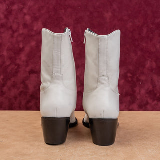 Black Suede Studio Wmn Modern Western Cowboy Leather Festival Boots 8US EUR38