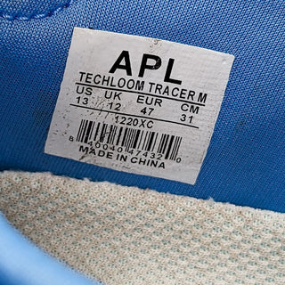 APL Men Techloom Tracer Blue Fabric Trainers Sneakers Size 13