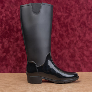 Tommy Hilfiger Wmn Festival Wide Calf Farm Riding Wellie Rubber Rain Boots sz 9
