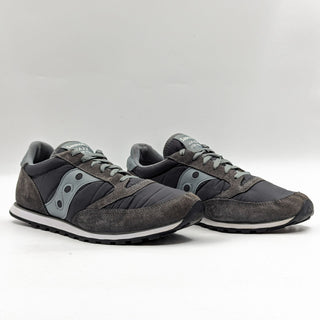 Saucony Men Jazz Low Pro Grey Fabric Athletic Running Shoes size 13
