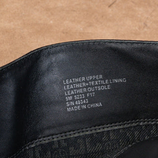 Tory Burch Women Sofia Black Leather Buckle Equestrian Riding Tall Boots sz 5